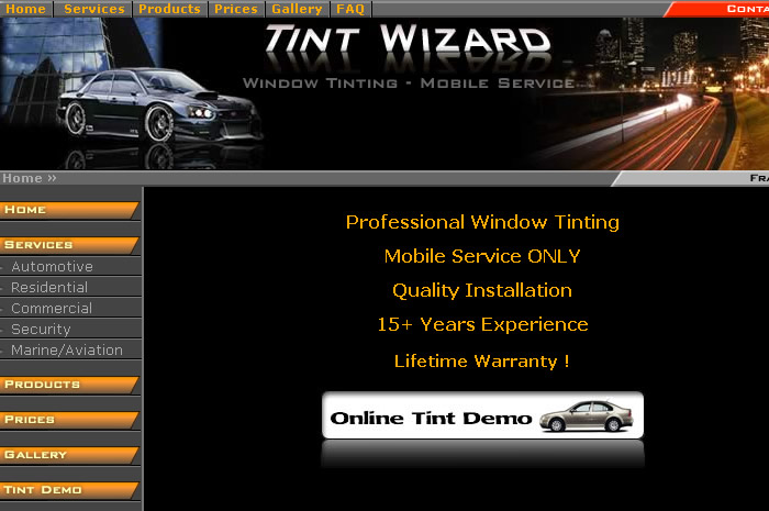 Tint Wizard :: www.tintmyride.ca